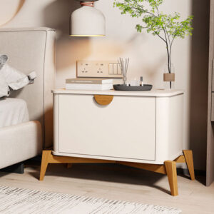 Mesa de Cabeceira Buriti Off White