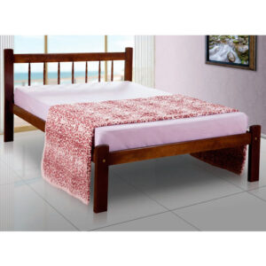 Cama Casal Madeira Rubin Reta