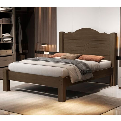 Cama Casal Madeira Thalia