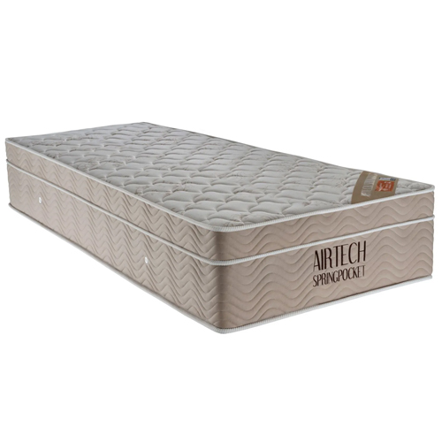Colchão Solteiro Airtech Spring 88x188x35 Molas Pocket
