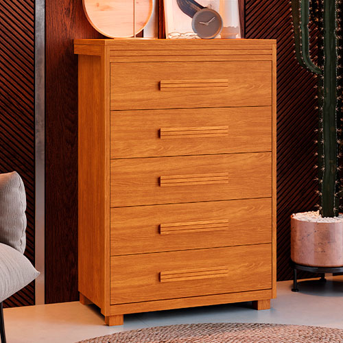 Cômoda Paris 100% MDF. Com Reforço Nas Gavetas - Image 2