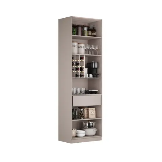Modulo Essence Itatiaia Cristaleira 70 cm 100% MDF 4 Portas - Image 2