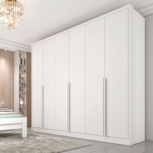 Guarda Roupa Fortuna 6 Portas 100% MDF - Image 2