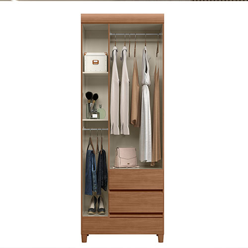 Guarda Roupa Fit 3.2 Jequitiba C/ Pés - Image 2