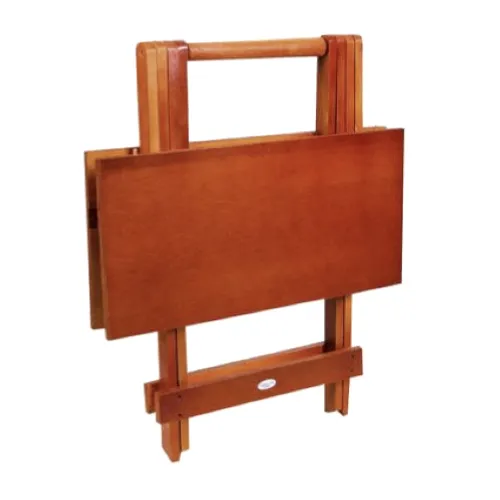 Mesa Dobravel 70x70 Madeira Natural - Image 2