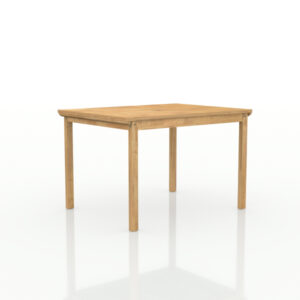Mesa Italia 1,20x0,80m Madeira Rustica Cera