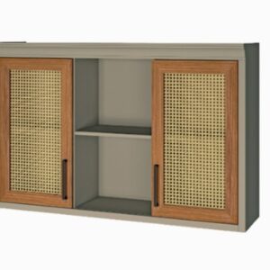 Modulo Camponesa Armario Aéreo Nesher 2 Portas