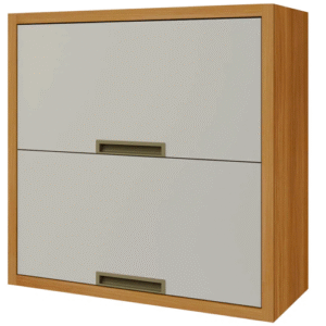 Modulo Imperatriz Nesher Armário Aéreo 2 Portas Basculantes